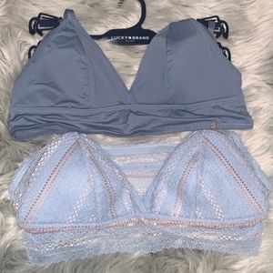 2 Lucky 🍀 brand bralettes